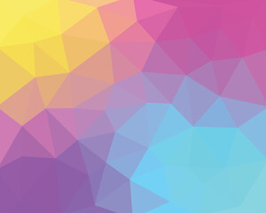 vector abstract background with triangles