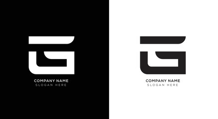 Gradient 3d letter G logo design