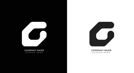 Gradient 3d letter G logo design