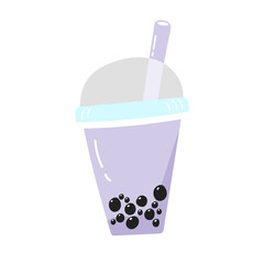 collection of bubble tea