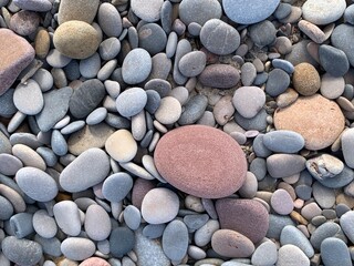 pebbles on the beach