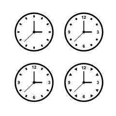 Vector icon arrow with a circle outside