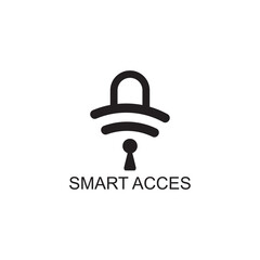 smart access icon , security icon