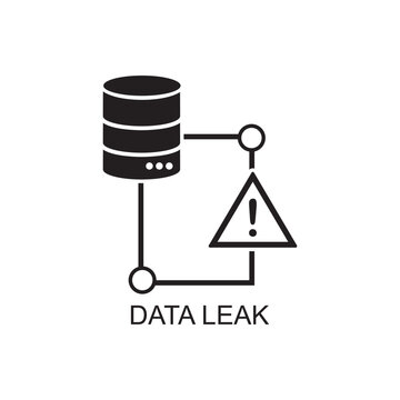 Data Leak Icon , Safety Icon