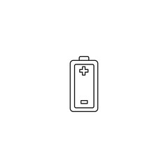 Simple Set of Batteries Related Vector Line Icons. Contains such Icons as Car Charge Station, Recycle, Phone Charging, Battery Life Time and more. Editable Stroke. 48x48 Pixel Perfect.