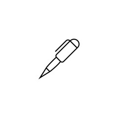 pen office writing necessities simple vector line icons that are suitable for any purpose. Web design, mobile app.