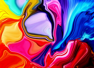 abstract colorful background with space