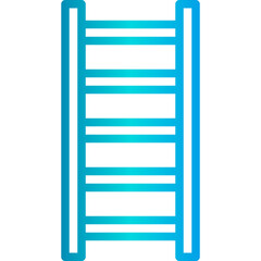 Ladderstructure outline icon