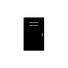 Locker Icon Logo Vector Symbol. Door Icon