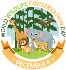 World Wildlife Conservation Day Banner Design