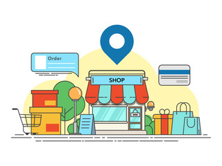 Shop and Shopping online Store
