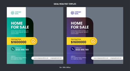 Real Estate Sale Social Media Banner