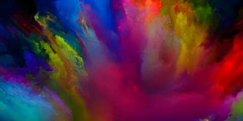 Obraz na płótnie Canvas colorful splash background