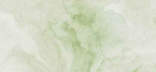 Abstract green watercolor paint background. Vector illustration