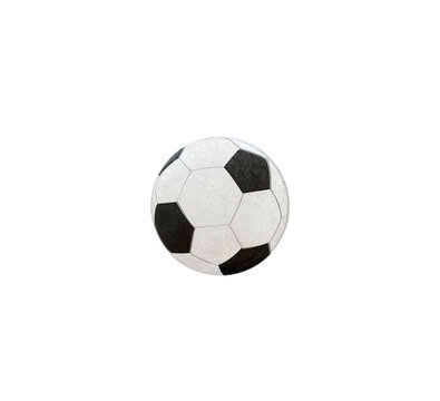 3d rendering Soccer ball graphics isolated