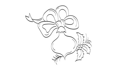 Christmas Cheers. Christmas hand drawn element design for print or use as poster, card, flyer or T Shirt