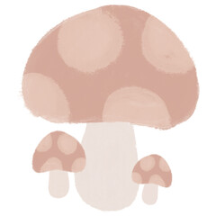 pastel mushroom