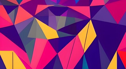 Abstract geometric pattern design in retro style. illustration.
