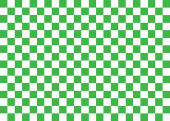 vector green background checkerboard abstract seamless pattern popular grid pattern printed on the wall or tablecloth 