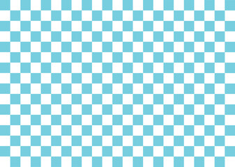 Blue Checkerboard Background Vector Abstract Seamless Pattern popular grid pattern Print on the wall or the tablecloth.