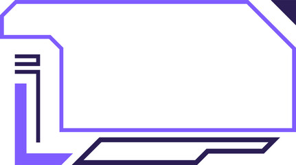 Futuristic Shape Vector Element