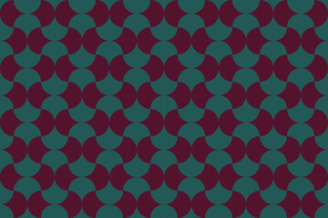 レトロなシームレスパターン
