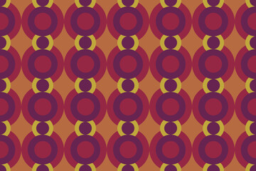 レトロなシームレスパターン
