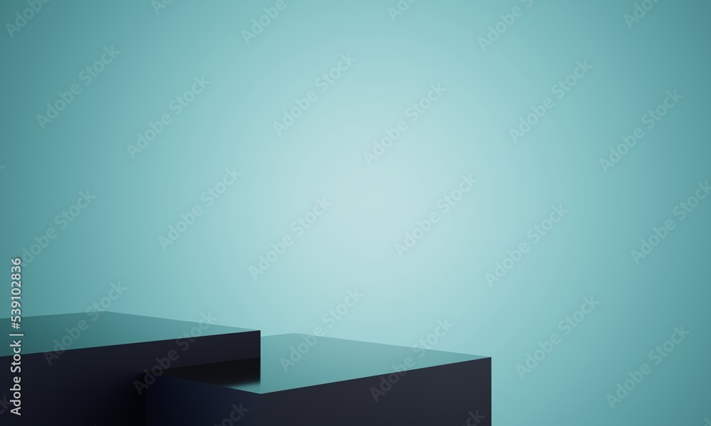 Poster minimalist background for brand or product presentation on 3d rendering