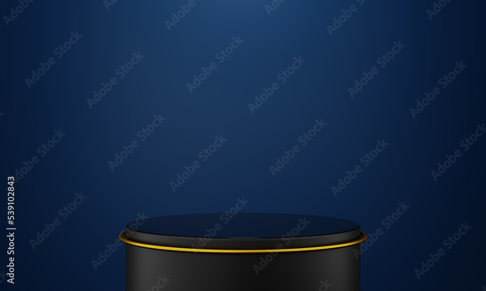 Aufkleber elegant minimalist background for brand or product presentation on 3d rendering. 3d product display 