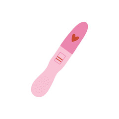 Positive pregnancy test.Pregnant women test.