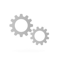 System settings icon. Vector illustration