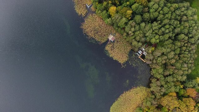 Der Liepnitzsee in der N&auml;he bei Wandlitz. Deutschland, Brandenburg.