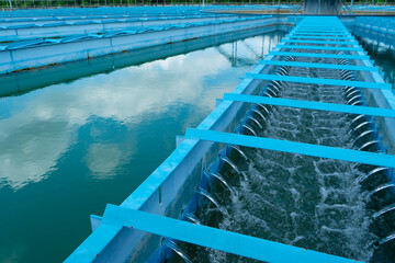 Water treatment, the process of making raw water to clean by putting chemicals in the...