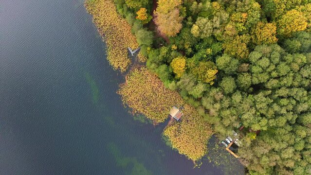 Der Liepnitzsee in der N&auml;he bei Wandlitz. Deutschland, Brandenburg.