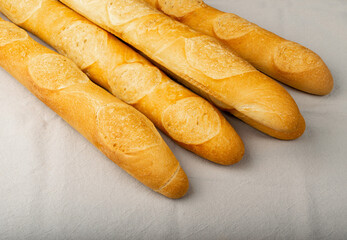 French Baguette Closeup