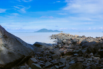 view of the coast of the sea