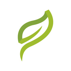 Green leaf illustration