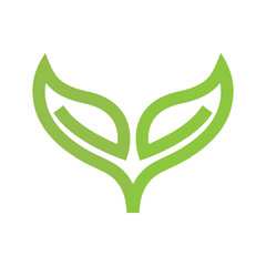 Green leaf illustration