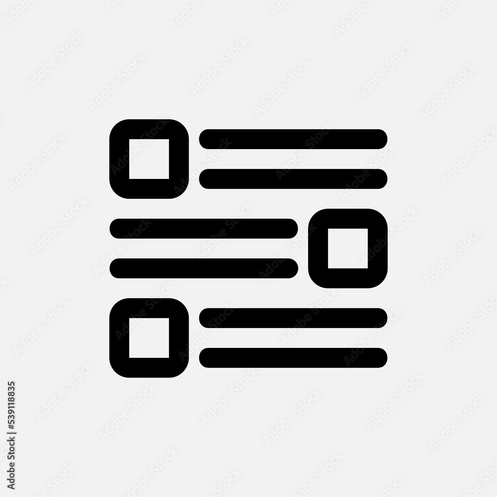 Wall mural layout icon in line style, use for website mobile app presentation