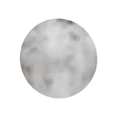 Silver Metallic Circle Background