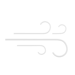 Wind Weather 3D Illustration
