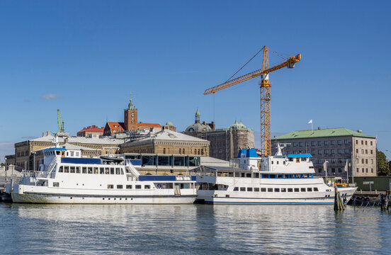 Lilla Bommen is part of Gothenburg's harbor which is used for visitor boats and also the name given to the land around the harbour.Sweden,Europe