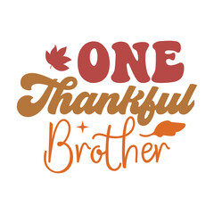 One thankful brather Retro
