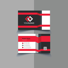 Corporate Business Card Design Template Vector