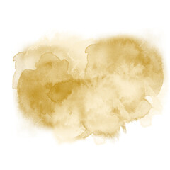 Gold Watercolor Abstract Background