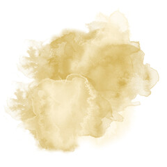 Gold Watercolor Abstract Background