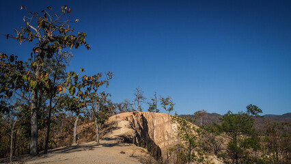 The landscape around Pai Town in Thailand
