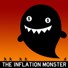 trying to deal with the inflation monster while purchasing power declines