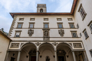 The ancient abbey of Vallombrosa, Florence, Italy