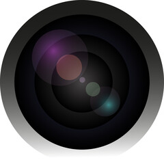 Lens camera mobile phone